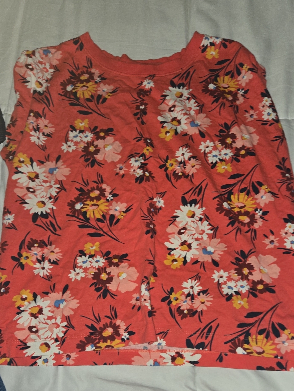 Women’s Coral Floral Skirt